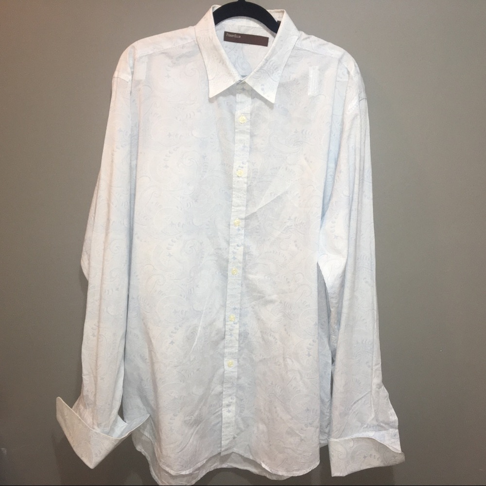Perry Ellis Dress Shirt Size XL